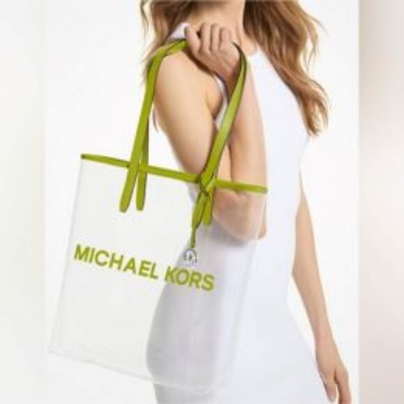 The Michael Kors Large Clear Tote Bag - Picture 3 of 4